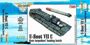 U-Boot VII Rear torpedoes' loading hatch for 1/72