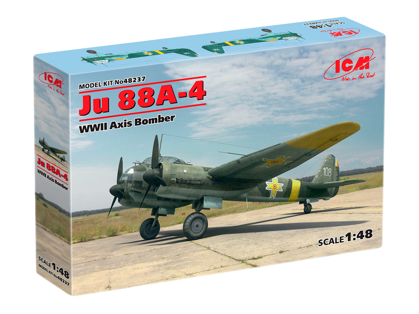 ICM48237 - 1/48 ICM Ju 88A-4, WWII Axis Bomber