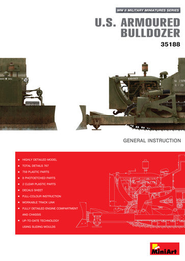 1/35 Miniart US Armored Bulldozer