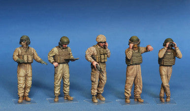 1/35 Miniart USMC Tank Crew (5)