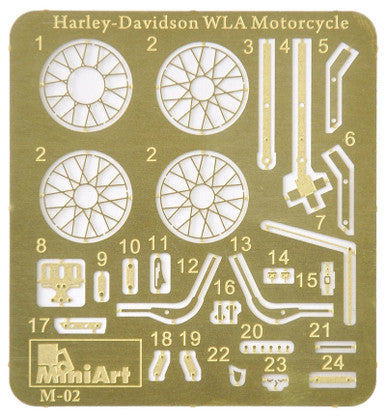 1/35 Miniart US Motorcycle WLA w/Rifleman