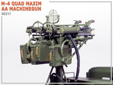 1/35 Miniart M4 Quad Maxim AA Machine Gun