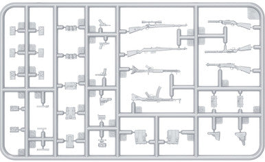 1/35 Miniart WWII German Infantry Weapons & Equipment