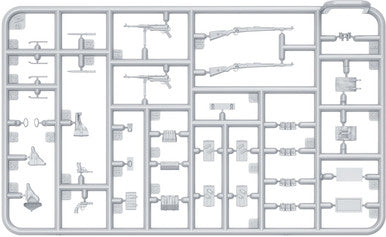 1/35 Miniart WWII German Infantry Weapons & Equipment