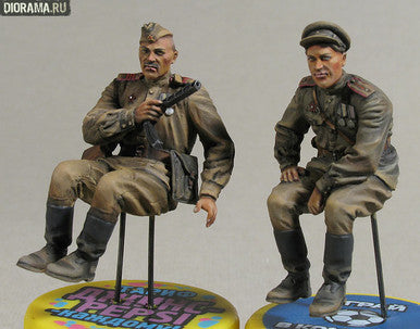 1/35 Miniart Soviet Jeep Crew (5) (Special Edition)