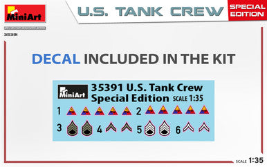 1/35 Miniart WWII US Tank Crew (3) (Special Edition)