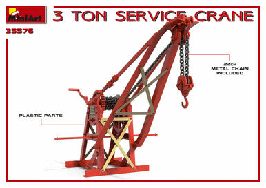 1/35 Miniart 3-Ton Service Crane