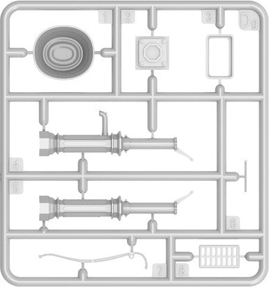 1/35 Miniart Water Pump Set w/Buckets, Cans, etc