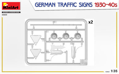 1/35 Miniart German Traffic Signs 1930-40s