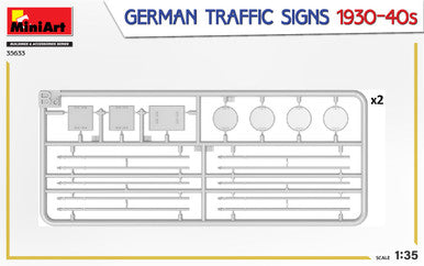 1/35 Miniart German Traffic Signs 1930-40s