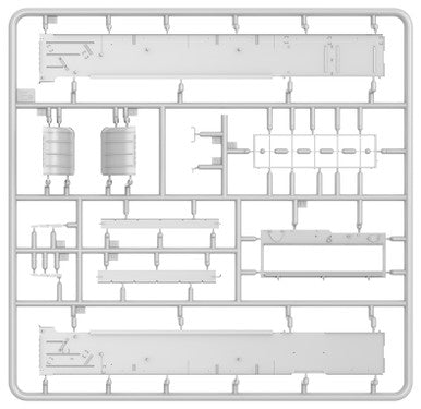 1/35 Miniart Soviet Su122-54 Early Type Self-Propelled Howitzer on T54 Tank Chassis