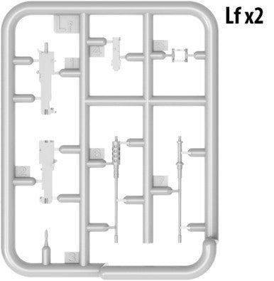 1/35 Miniart US Machine Gun Set (6 different guns, stands, ammo boxes)