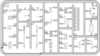 1/35 Miniart US Machine Gun Set (6 different guns, stands, ammo boxes)