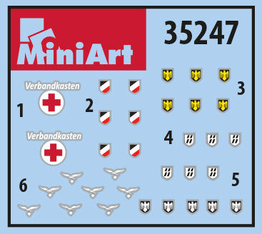 1/35 Miniart WWII German Infantry Weapons & Equipment