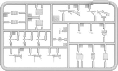 1/35 Miniart WWII British Tank Crew & Infantry Weapons & Equipment