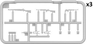 1/35 Miniart WWII US Infantry Weapons & Equipment