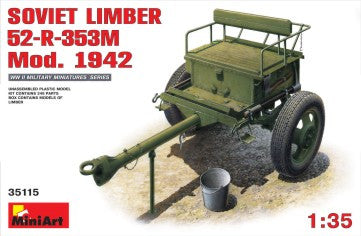 1/35 Miniart Soviet 52R 353M Mod 1942 Limber