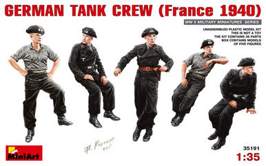 1/35 Miniart German Tank Crew France 1940 (5)