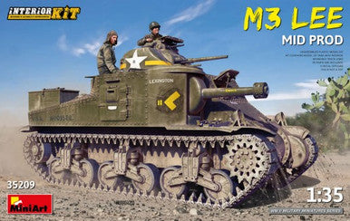 1/35 Miniart M3 Lee Mid Production Tank w/Full Interior