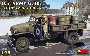 1/35 Miniart US Army G7107 4x4 1.5-Ton Cargo Truck