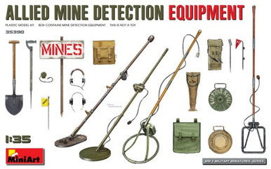 1/35 Miniart Allies Mine Detection Equipment