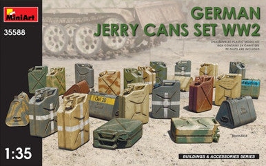 1/35 Miniart WWII German Jerry Cans Set (24)