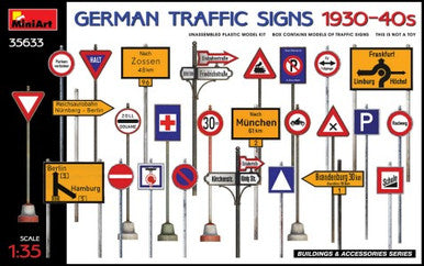 1/35 Miniart German Traffic Signs 1930-40s