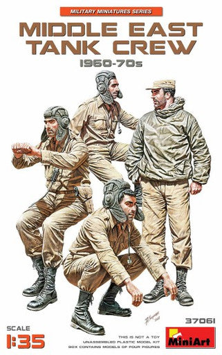 1/35 Miniart Middle East Tank Crew 1960-70s (4)