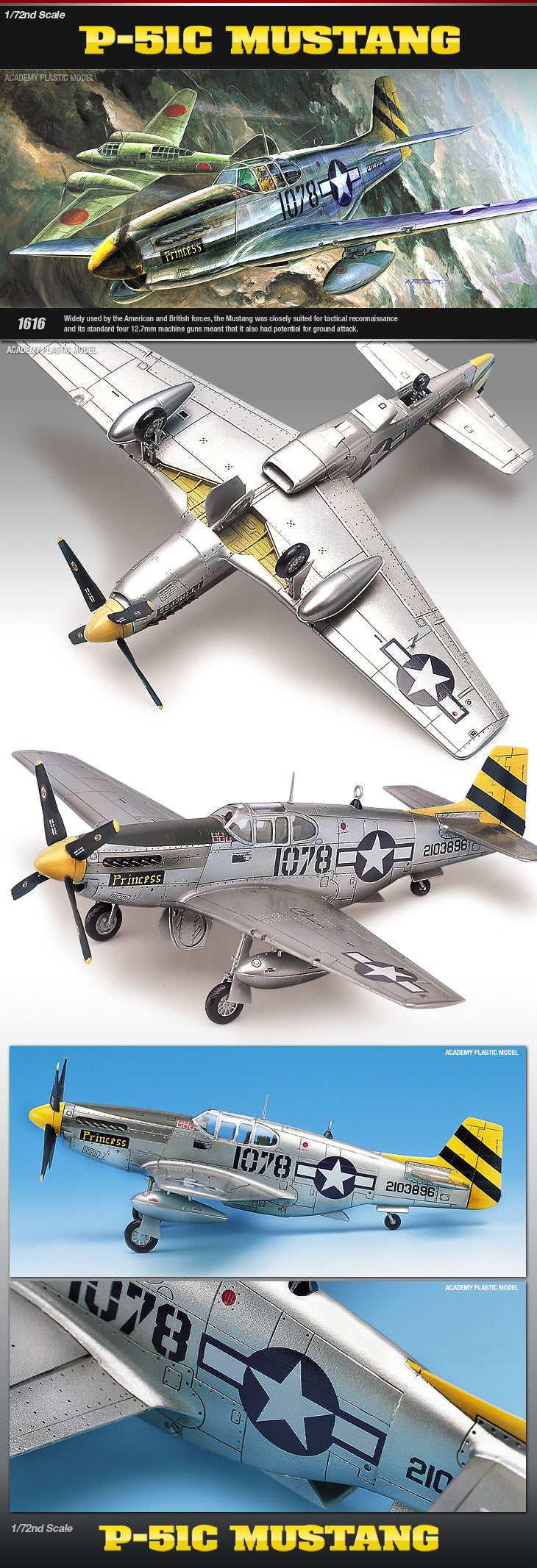 The Fighter of World War II P-51C