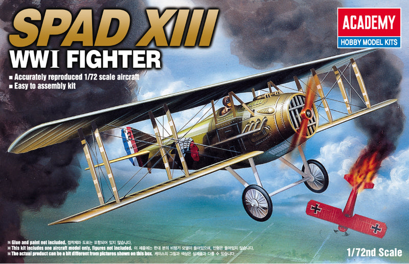 SPAD XIII WWI Fighter Airplane