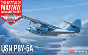 1/72 Academy PBY-5A Battle of Midway USN Plastic Model Kit