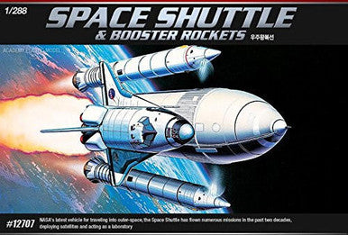 1/288 Academy Space Shuttle w/Booster