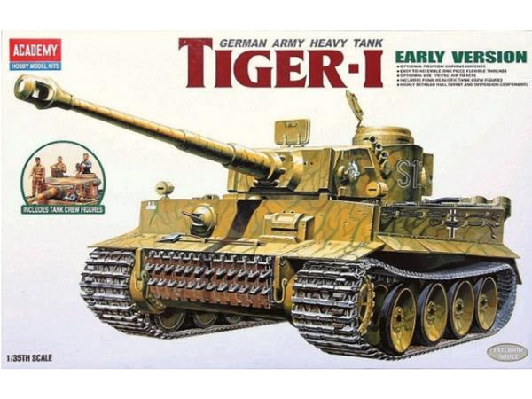 TIGER I WWII TANK 'EXTERIOR MODEL'