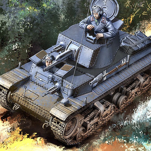 Pz.Kpfw.35 German Lt Tank