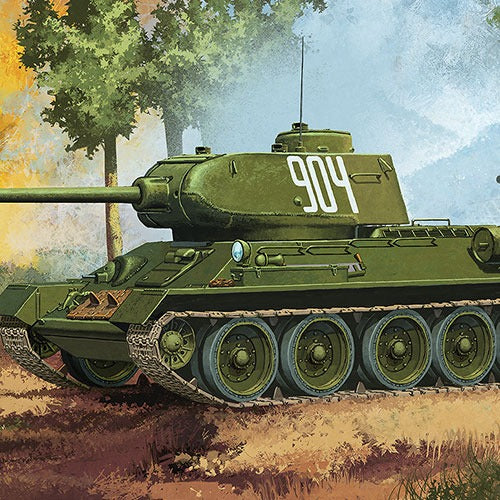 T-34/85 No. 112 Factory Production Vehicle Building Kit