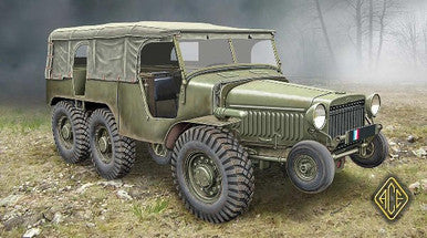 1/72 ACE Models French WW2 Artillery tractor (6x6) W15T