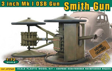 1/72 ACE Models 3in Smith Gun (Ordance Smooth Bore 3 inch Gun)