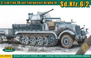 1/72 ACE Models 3.7cm Flak 36 auf Fahrgestell mZgKw 5t Sd.Kfz.6/2