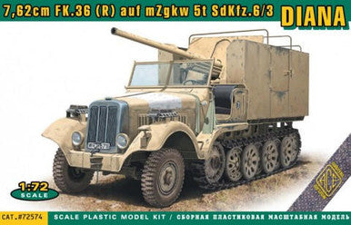 1/72 ACE Models 7.62cm FK.36 (R) auf mZgkw 5t