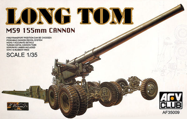 M59 155mm Long Tom Gun