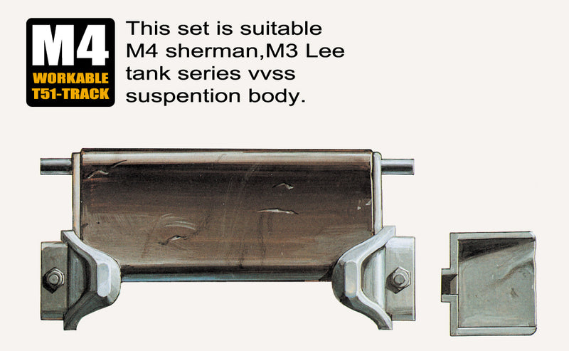 M4/M3 T51 Workable Track Links