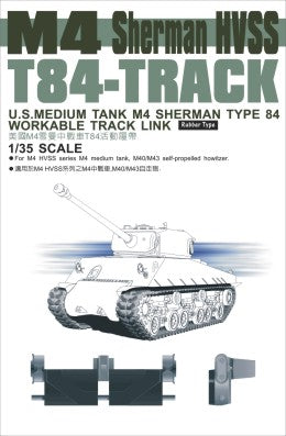 M4 Sherman HVSS Type 84 Workable Track Links