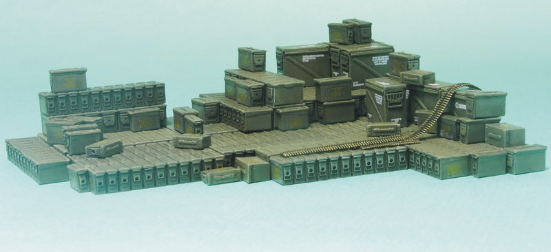 .30/.50 Cal. 40mm Modern US Ammo Boxes & Belts