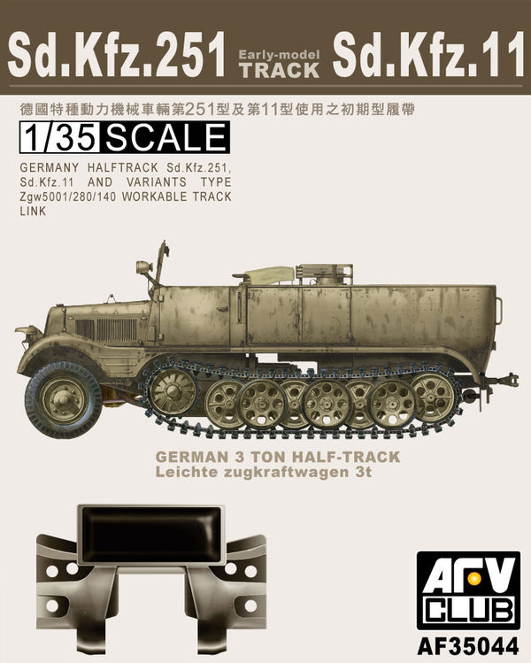 SdKfz 251 Early Workable Track Links