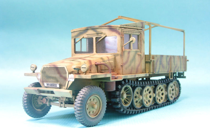 SdKfz 11 3-Ton Halftrack Late Type w/Wood Cab