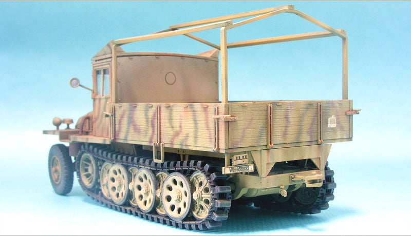 SdKfz 11 3-Ton Halftrack Late Type w/Wood Cab