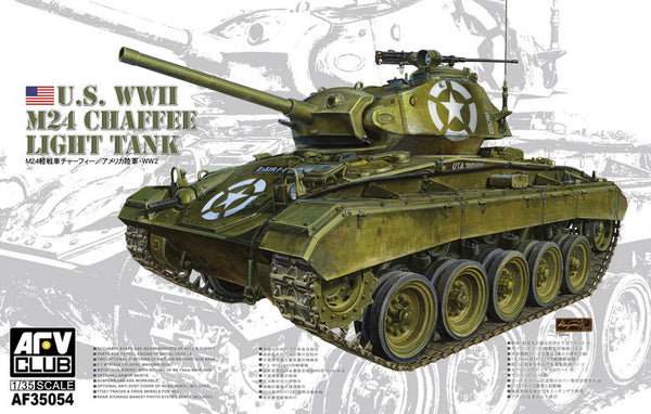 WWII US M24 Chaffee Light Tank