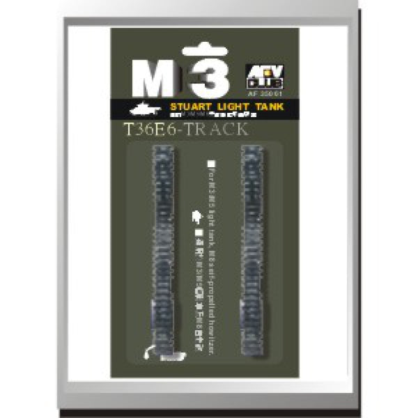 T36E6 Rubber Tracks for M3/5/8 Tanks