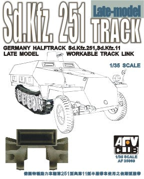 SdKfz 251/SdKfz 11 Late Workable Track Links