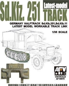 SdKfz 251 Late Type Workable Track Links